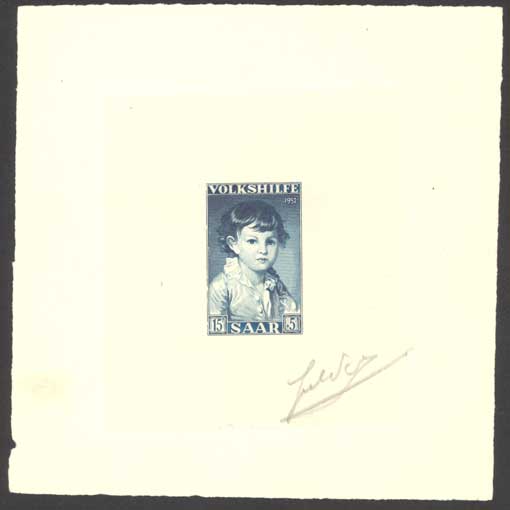 Saar_1952_Yvert_316-Scott_B92_blue_b