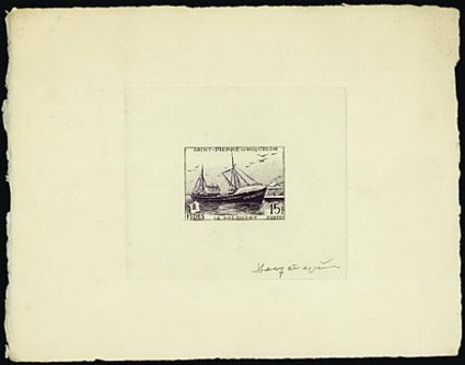 St_Pierre_1956_Yvert_352-Scott_350_violet_c