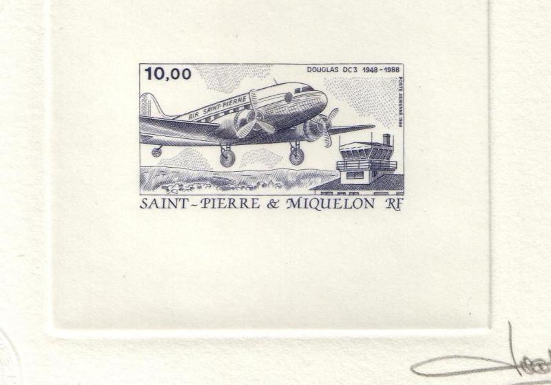 St_Pierre_1988_Yvert_PA67-Scott_C64_dark-blue_ab_detail