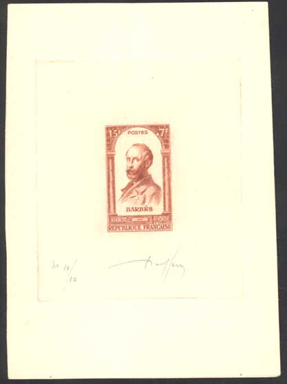 France_1948_Yvert_801-Scott_B230_brown-red