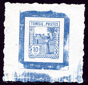 Tunisia_1926_Yvert_124-Scott_blue_typo