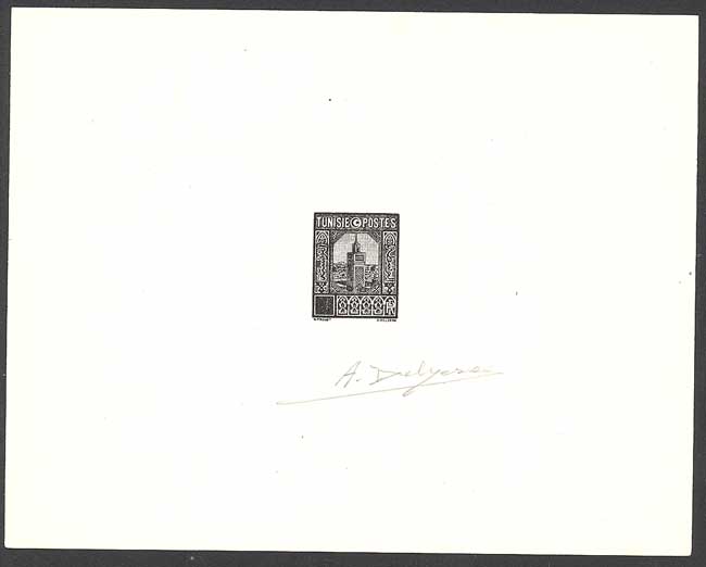 Tunisia_1926_Yvert_125-Scott_A15_etat_black_typo_c
