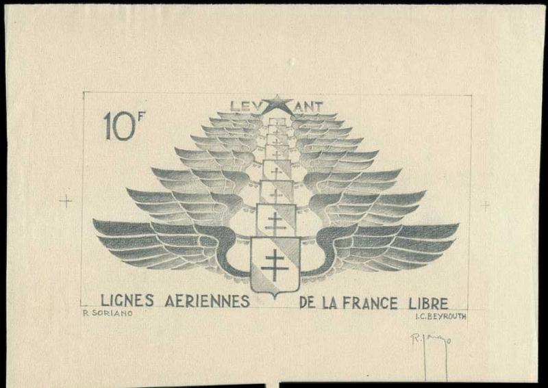 Levant_1942_Yvert_PA6-Scott_C6_a
