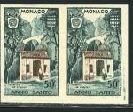 Monaco_1951_Yvert_363-Scott_272_pair_d