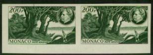 Monaco_1954_Yvert_PA59-Scott_C40_pair_b