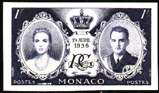Monaco_1956_Yvert_473-Scott_366_dark-violet