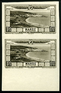 Morocco_1928_Yvert_PA18-Scott_CB7_black_pair