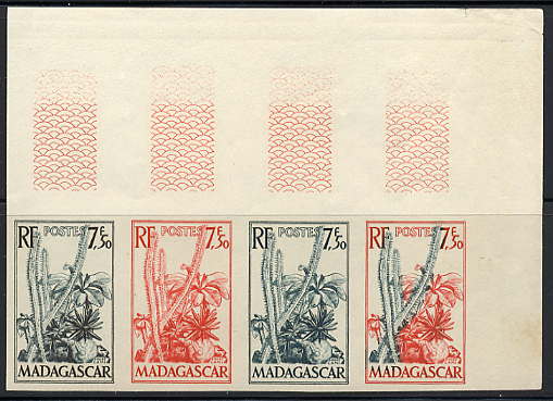 Madagascar_1954_Yvert_322-Scott_287_four_a
