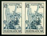 Madagascar_1954_Yvert_322-Scott_287_pair_a