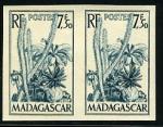 Madagascar_1954_Yvert_322-Scott_287_pair_d
