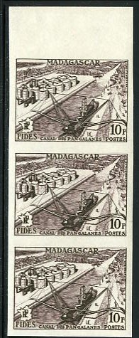Madagascar_1956_Yvert_329-Scott_294_three