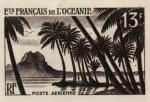 Polinesia_Oceanie_1955_Yvert_PA32a-Scott_C23_unadopted_small-size_palms_sepia_a_ATP_detail