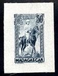 Madagascar_1936_Yvert_184a-Scott_174_unadopted_inverted_Gallieni_dark-blue_on_silk_typo_AP