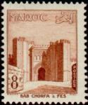 Morocco_1955_Yvert_351-Scott_8f_Bab-El-Chorfa_IS