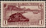Gabon_1932_Yvert_125-Scott_river_helio_IS