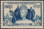 Guadeloupe_1937_Yvert_138-Scott_1f50_Paris_International_Exhibition_IS
