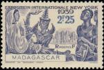 Madagascar_1939_Yvert_208-Scott_New_York_International_Exhibition_IS