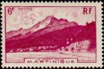 Martinique_1947_Yvert_237-Scott_228_Mont_Pele_IS