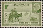 Mauritania_1941_Yvert_123-Scott_114_Petain_IS