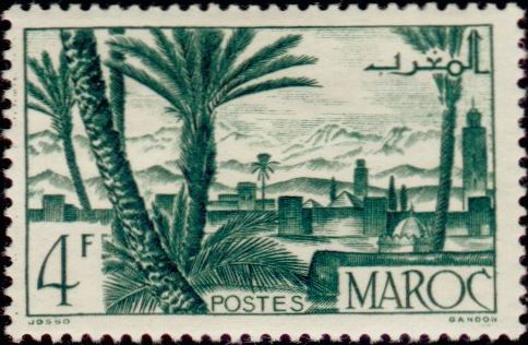 Morocco_1947_Yvert_256-Scott_230