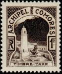 Comores_1950_Yvert_Taxe_2-Scott_J2