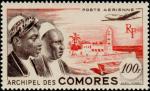 Comores_1950_Yvert_PA2-Scott_C2