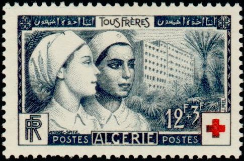 Algeria_1954_Yvert_316-Scott_B74