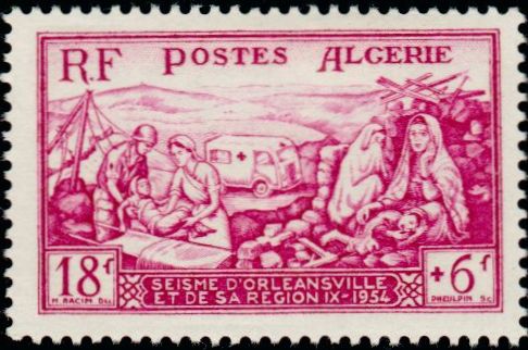 Algeria_1954_Yvert_321-Scott_B78