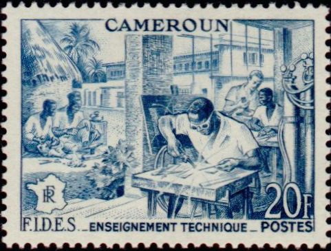 Cameroun_1956_Yvert_302-Scott_328