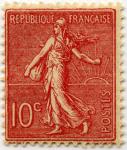 France_1903_Yvert_129-Scott_138_typo