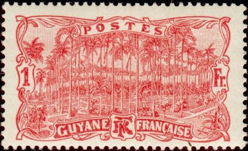 Fr_Guyana_1904_Yvert_63-Scott_typo