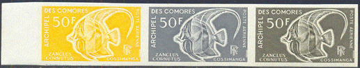 Comores_1968_Yvert_PA23-Scott_C23_three