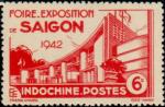Indochine_1942_Yvert_231-Scott_Saigon_IS