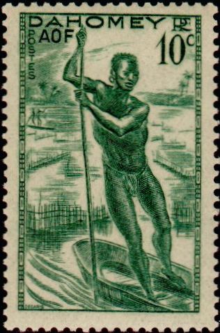 Dahomey_1941_Yvert_123-Scott