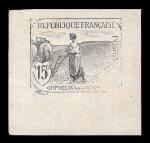 France_1917_Yvert_150a-Scott_B5_unadopted_15c_+_10c_Orphelins_black_typo_c_ESS