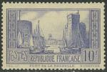 France_1929_Yvert_261-Scott_251_Port_de_la_Rochelle_blue_a_IS