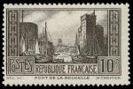 France_1929_Yvert_261c-Scott_251_Port_de_la_Rochelle_black_a_US