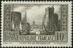 France_1929_Yvert_261c-Scott_251_Port_de_la_Rochelle_black_d_US