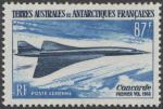FSAT_1969_Yvert_PA19A-Scott_C18_unissued_87f_Concorde_b_US