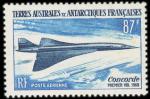 FSAT_1969_Yvert_PA19A-Scott_C18_unissued_87f_Concorde_d_US