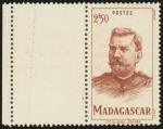 Madagascar_1946_Yvert_316a-Scott_unissued_2f50_Joffre_brown_US