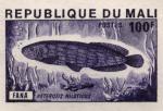 Study about Mali 1976 fish a Artist Proofs