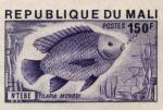 Study about Mali 1976 fish d Artist Proofs
