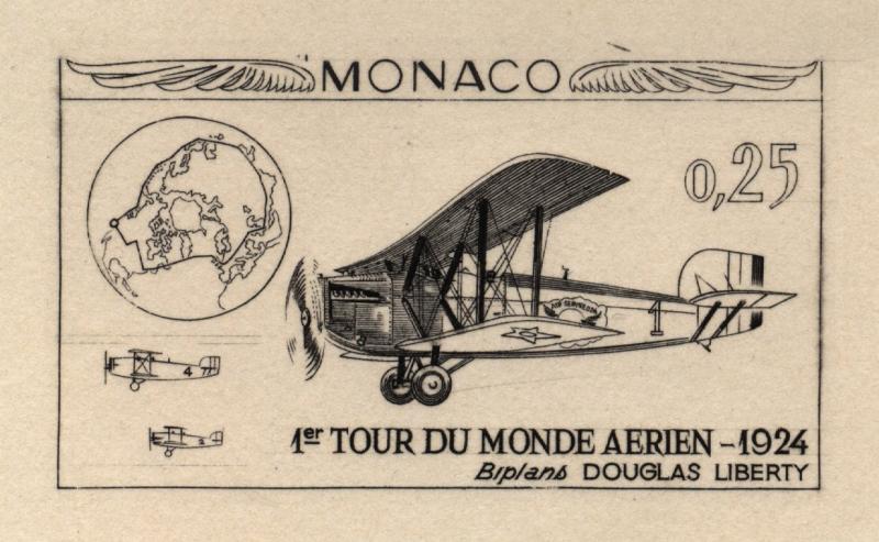 Monaco_1964_Yvert_645-Scott_573_1er_etat_black_ba_detail