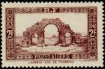 Algeria_1936_Yvert_120-Scott_101_Arc_de_thriomphe_Lambese_2f_a_IS