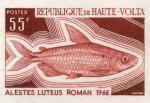 Study about Upper Volta 1969 fish f Artist Proofs