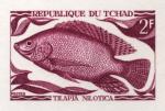 Study about Chad 1969 fish a Artist Proofs