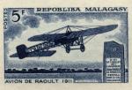 Study about Malagasy 1967 Raoult plane Artist Proofs