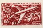 Study about  New Caledonia 1973 Douglas DC-10 Artist Proofs