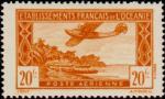 Polinesia_Oceanie_1944_Yvert_PA16-Scott_C1C_helio